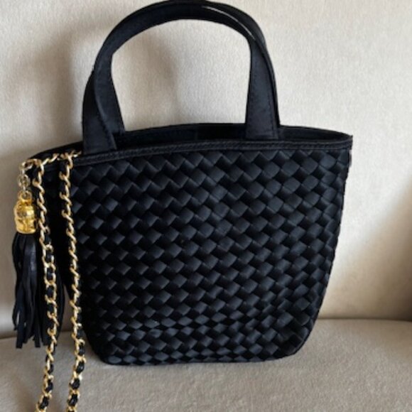 Bruno Magli Woven Bag - Picture 1 of 4